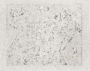 Dance-shool - etching Ernst Ludwig Kirchner